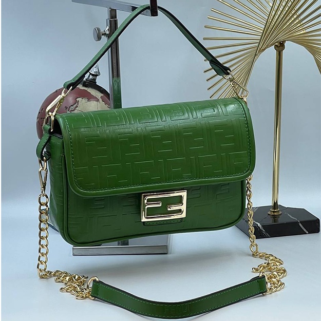 Ayollar Sumkasi Fendi Roma Geanta ART OL 2549 Yashil