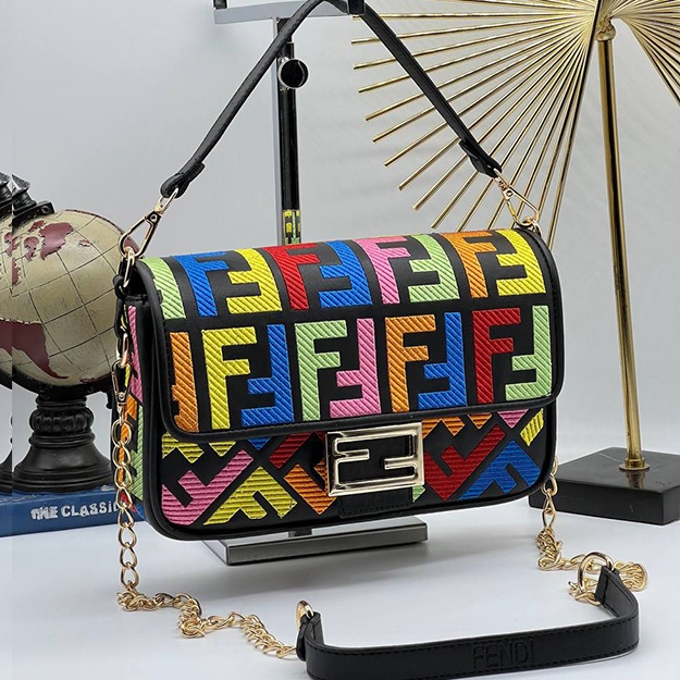 Женская Сумка Fendi Roma Geanta ART OL 2550 Белый