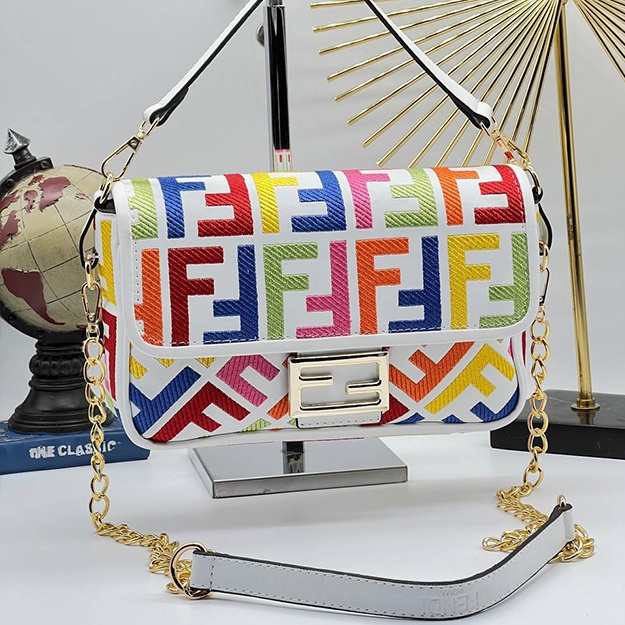 Женская Сумка Fendi Roma Geanta ART OL 2550 красный