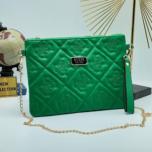 Женские Сумки Guess ART OL2504 Зеленый