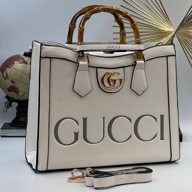 Ayollar Sumkasi Gucci̇ Di̇ana Bambu Sap ART OL 3025 qizil