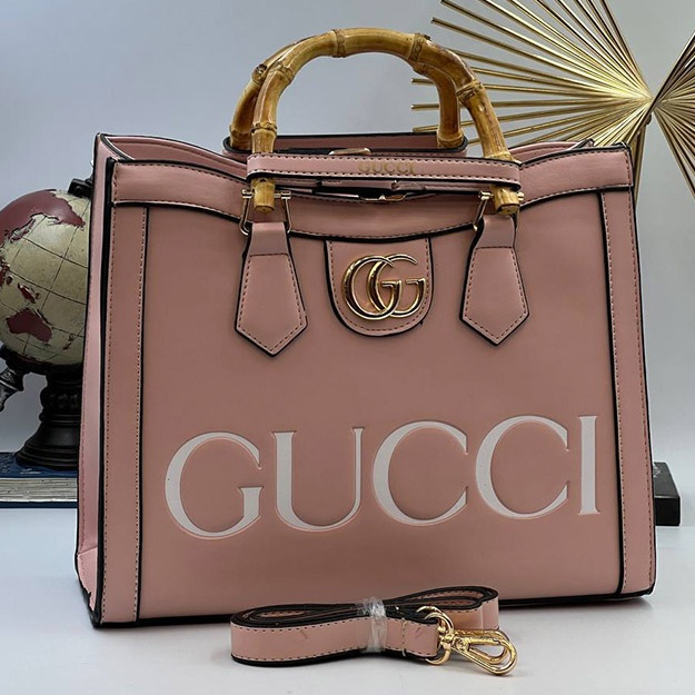 Ayollar Sumkasi Gucci̇ Di̇ana Bambu Sap ART OL 3025 Pudroviy