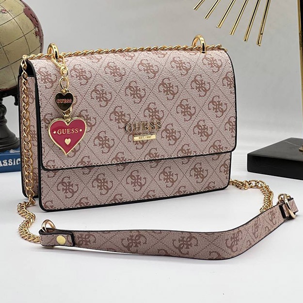 Женская Сумка Guess АРТ OL 1421 Пудровый