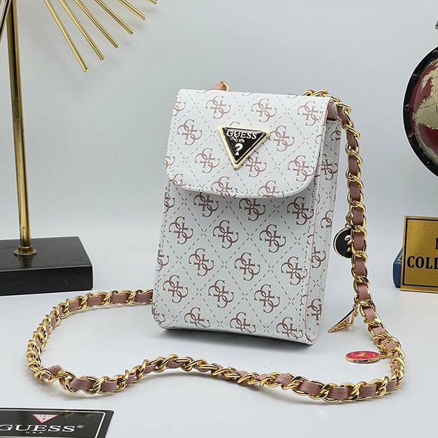 Ayollar Sumkasi Guess ART OL 1812 Beliy - persikoviy