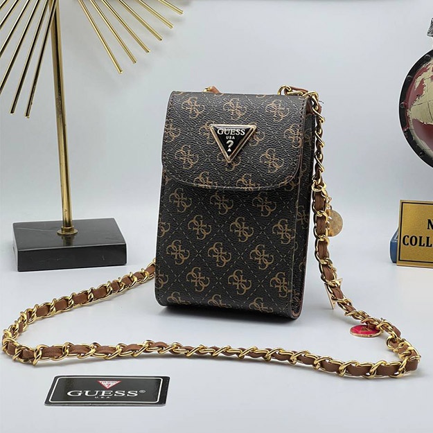 Ayollar Sumkasi Guess ART OL 1812 Qora/jigarrang