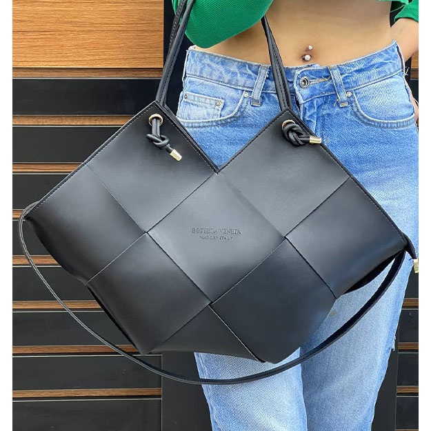 Женская Сумка BOTTEGA VENETA NEW MODEL ART OL56734 Чёрный