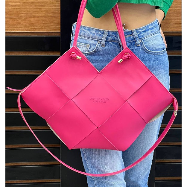 Женская Сумка BOTTEGA VENETA NEW MODEL ART OL56734 розовый