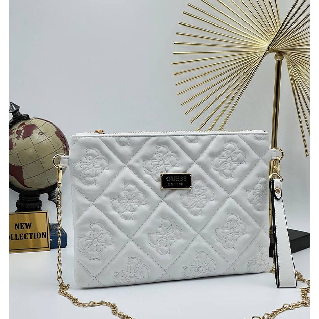 Женская Сумка GUESS CLUTCH MODEL ART OL82745 Белый