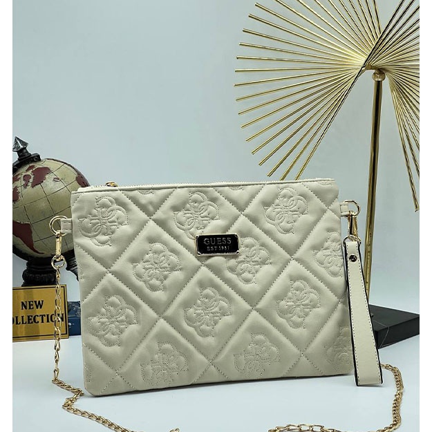 Ayollar Sumkasi GUESS CLUTCH MODEL ART OL82745 sarg‘ish rang