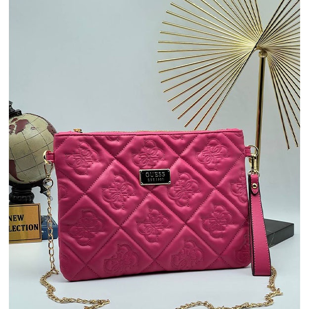 Ayollar Sumkasi GUESS CLUTCH MODEL ART OL82745 pushti