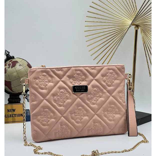 Женская Сумка GUESS CLUTCH MODEL ART OL82745 Светло-розовый