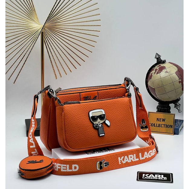 Ayollar Sumkasi KARL LAGERFELD MULTI POSHETTE ART OL12789 olov rang