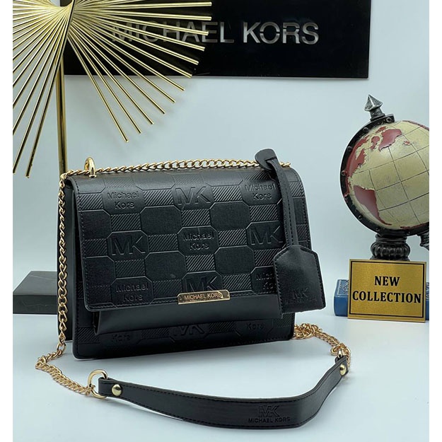 Женская Сумка MICHAEL KORS NEW MODEL ART OL27441 черный с узорами