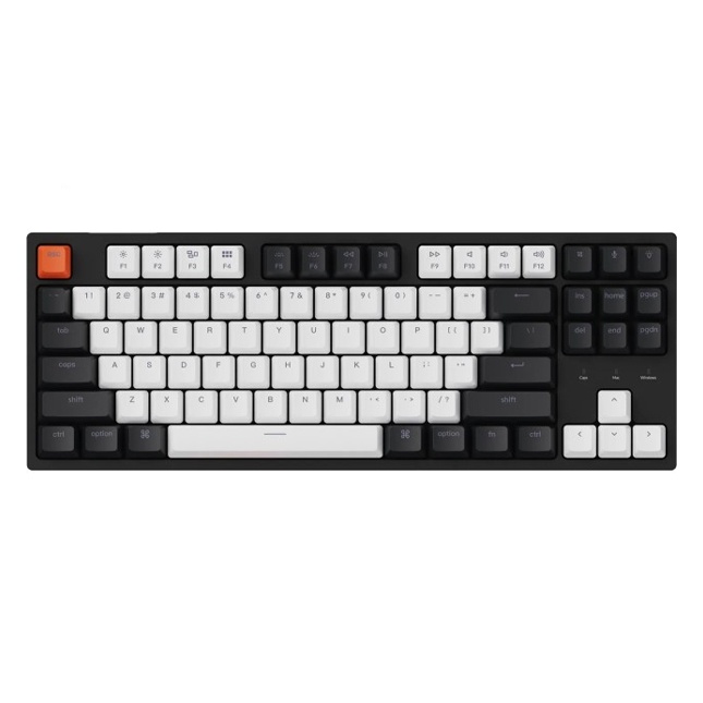 Klaviatura C1 simli 87 tugmali Gateron RGB Qizil (C1B1_Keychron)