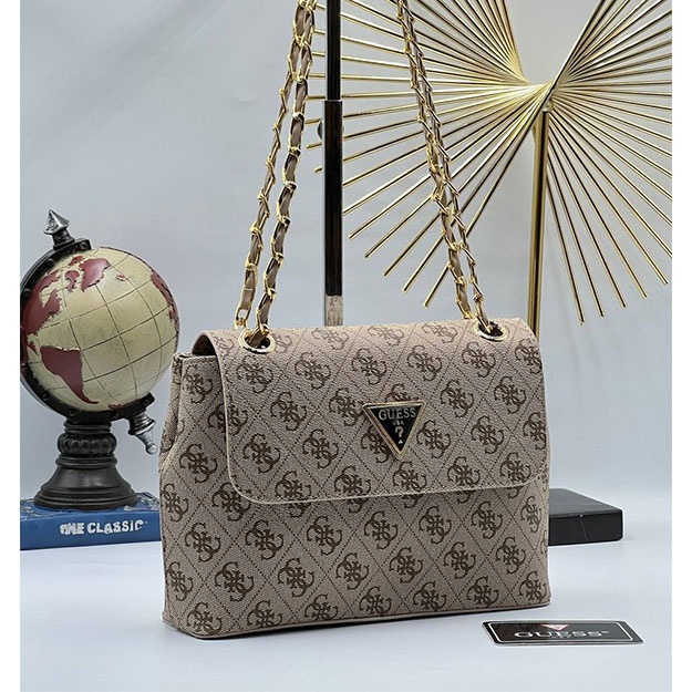 Ayol Sumkasi GUESS CORDELİA BAG ART OL66787 sarg‘ish rang