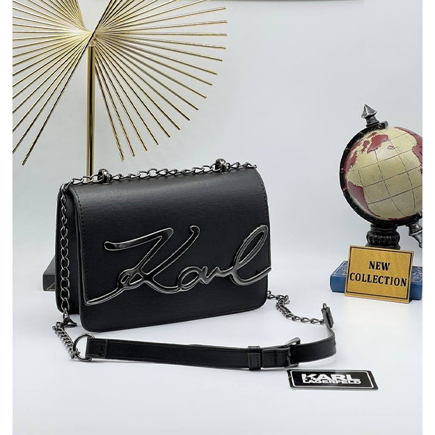 Ayol Sumkasi KARL LAGERFELD CROSSBODY BAG ART OL51907 Qora
