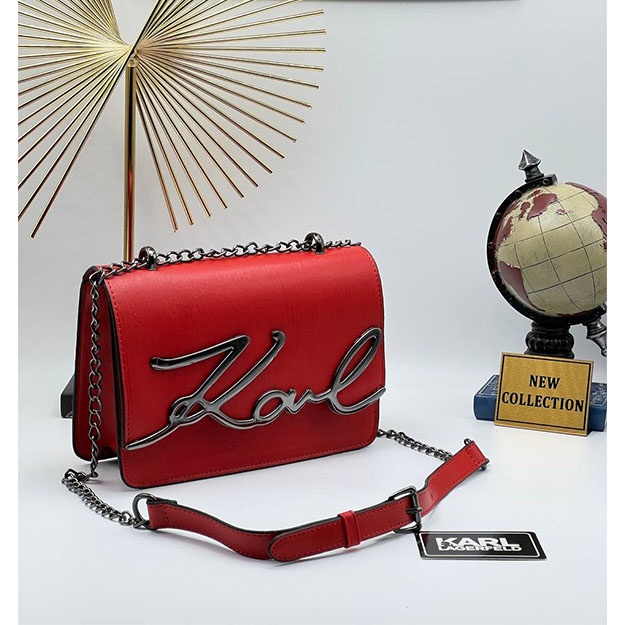 Женская Сумка KARL LAGERFELD CROSSBODY BAG ART OL51907 красный