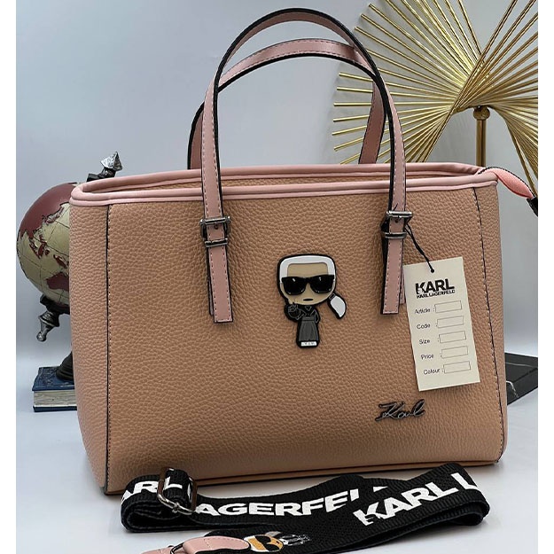 Женская Сумка KARL LAGERFELD HANDBAG ART OL10546 бежевый цвет