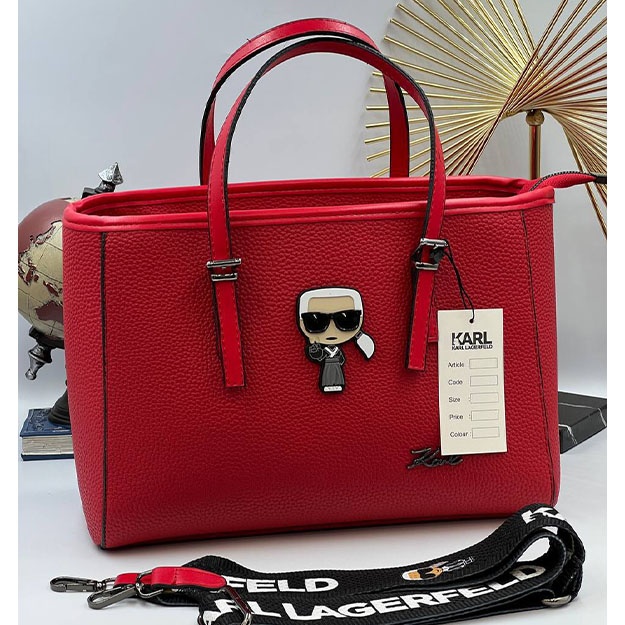 Женская Сумка KARL LAGERFELD HANDBAG ART OL10546 красный