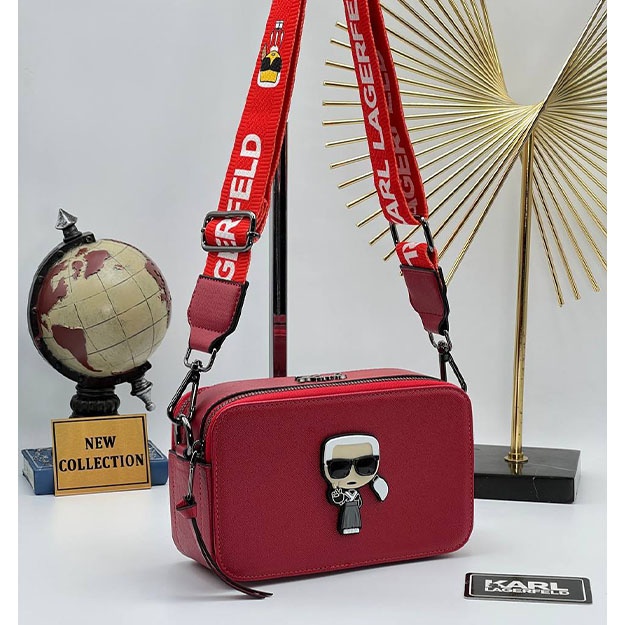Женская Сумка KARL LAGERFELD SNAPSHOT CLASSIC ART OL62907 красный