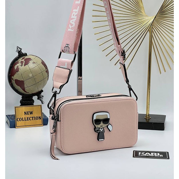 Женская Сумка KARL LAGERFELD SNAPSHOT CLASSIC ART OL62907 розовый