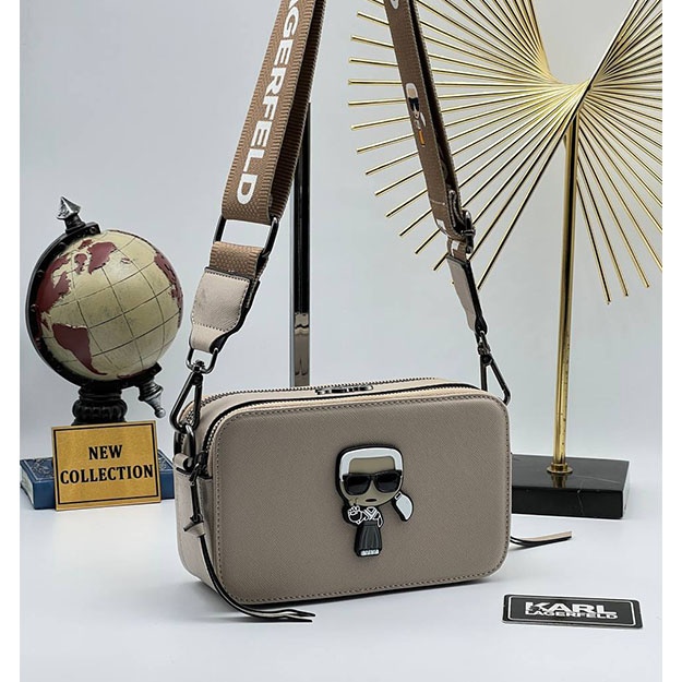 Ayol Sumkasi KARL LAGERFELD SNAPSHOT CLASSIC ART OL62907 Kulrang