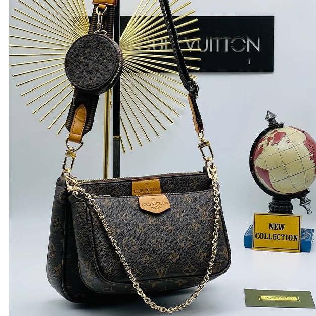 Ayollar Sumkasi Louis Vuitton APT OL4477 jigarrang-olov rang