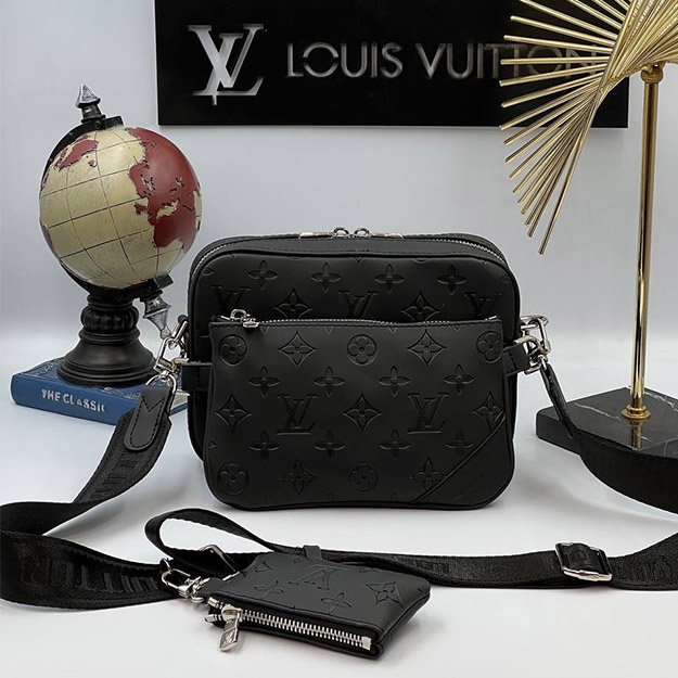 Женская Сумка Louis Vuitton Multi Crossbag АРТ OL 2216 Черный