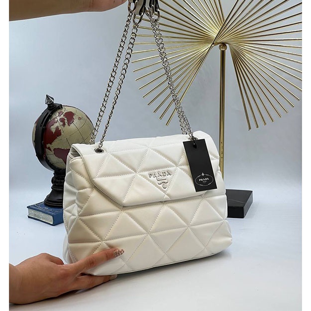 Ayol Sumkasi PRADA CROSSBODY EDITION ART OL98013 Oq
