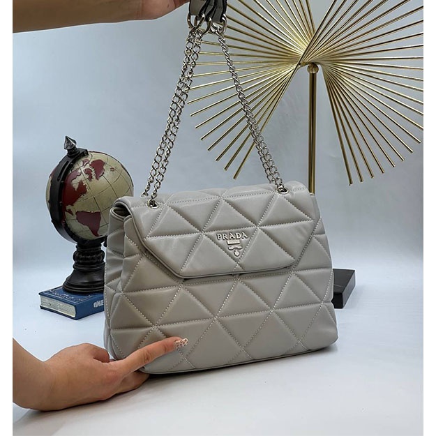 Ayol Sumkasi PRADA CROSSBODY EDITION ART OL98013 Kulrang