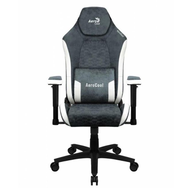O‘yin stuli AeroCool CROWN STEEL BLUE sovuq metall