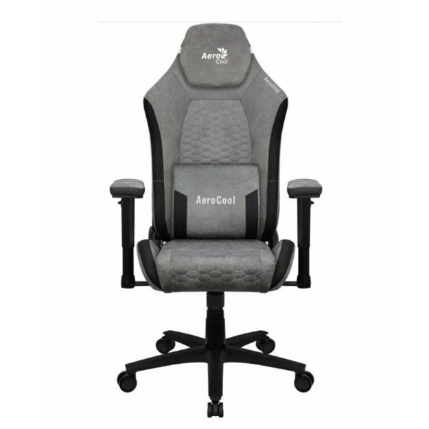 O‘yin stuli AeroCool CROWN STONE GRAY Kulrang/qora