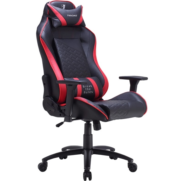 Игровое кресло Tesoro Zone Balance TS-F710 Черный/Красный