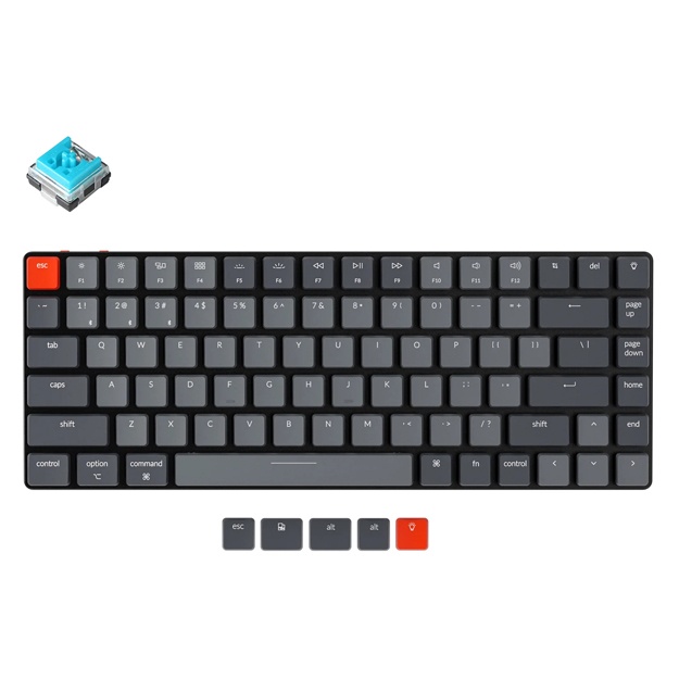Клавиатура Keychron K3 84 Key Low Profile Hot-Swap Optical RGB Синий