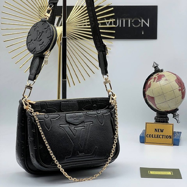 Ayollar Sumkasi Louis Vuitton APT OL4466 Qora