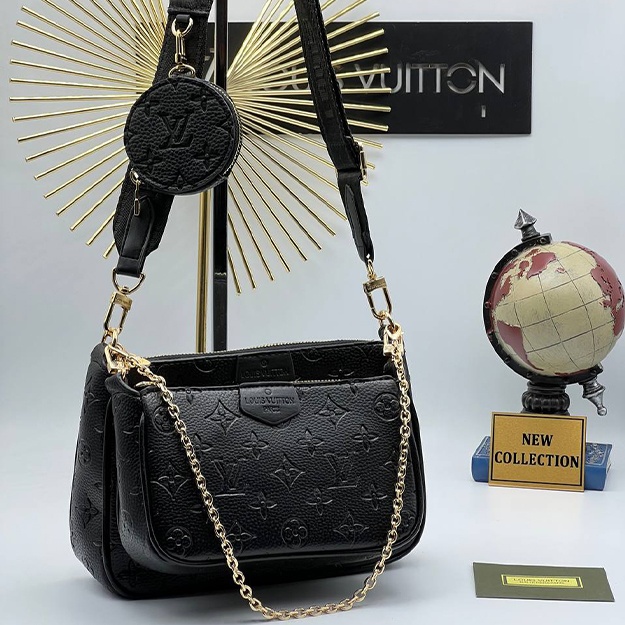 Ayollar Sumkasi Louis Vuitton APT OL4466 Qora