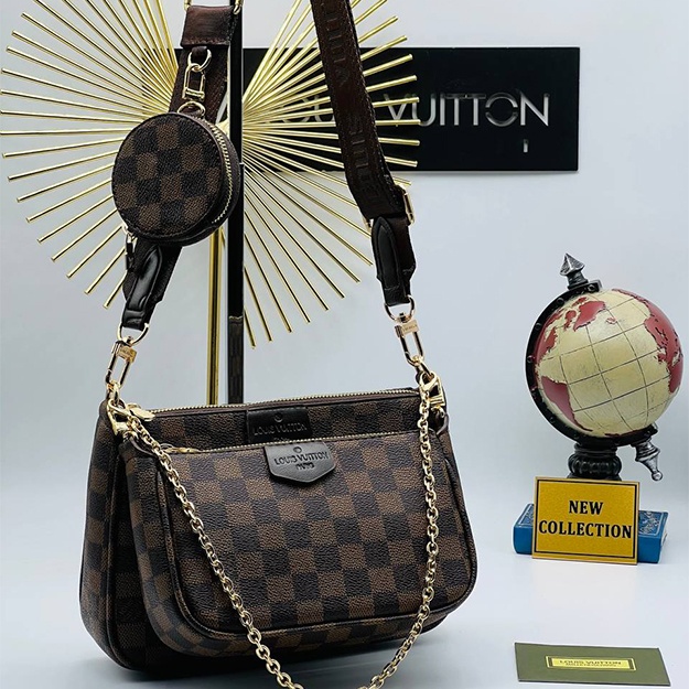 Ayollar Sumkasi Louis Vuitton APT OL4466 jigarrang