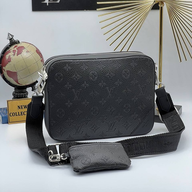 Erkaklar Sumkasi Louis Vuitton ART OL2516 naqshli qora