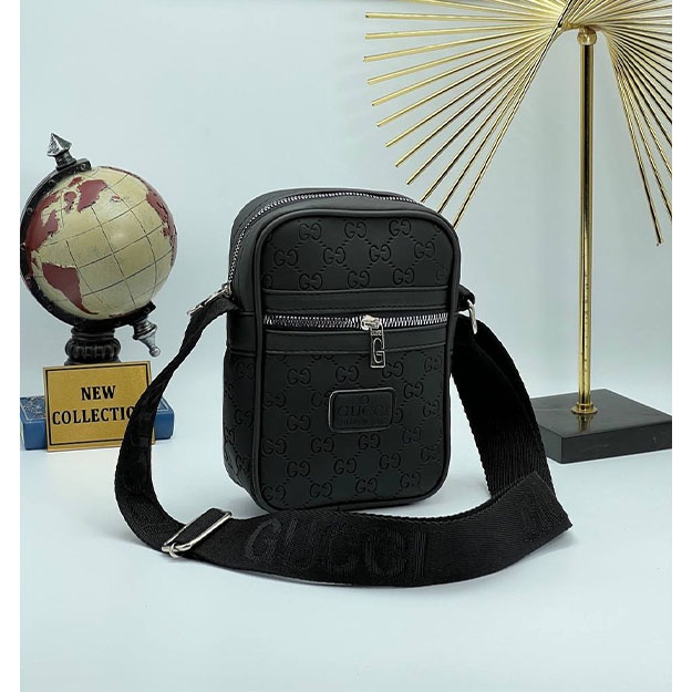 Erkak Sumkasi GUCCI ART OL89910 Qora