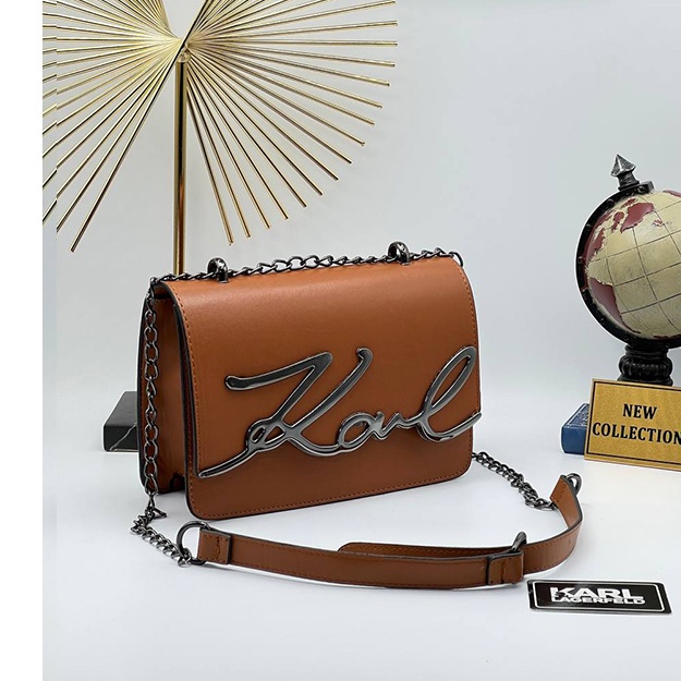 Женская Сумка Karl Lagerfeld ART OL2519 коричневый