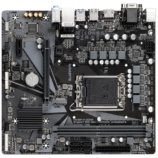 Kompyuter platasi Gigabyte H610M H DDR4