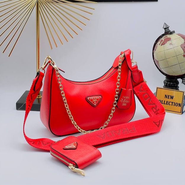 Ayollar Sumkasi Prada ART OL2523 qizil