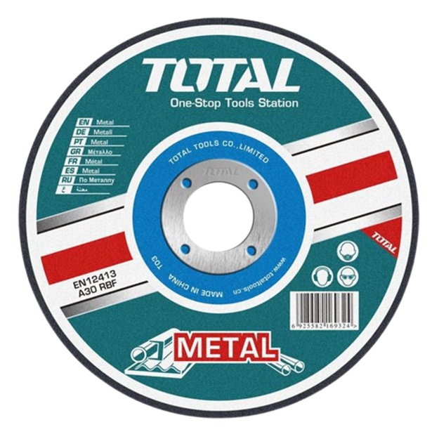 Metall uchun abraziv kesish diski Total TAC2231801
