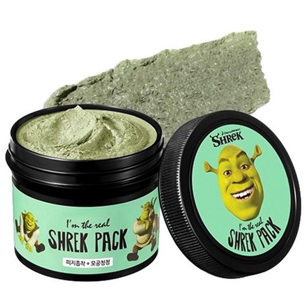 Loydan tozalovchi niqob Dreamworks I'm The Real Shrek Pack, 110gr