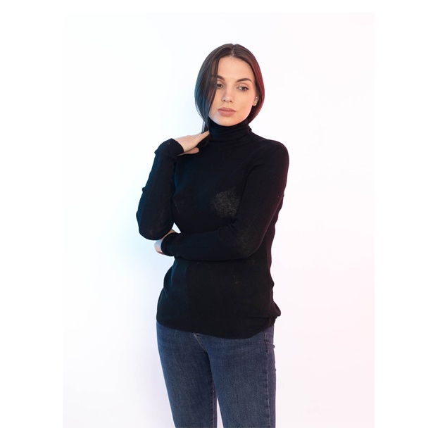 Ayollar Koftasi Anaki ART 81061 Qora