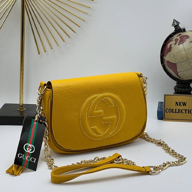 Женская Сумка Gucci APT OL1203 Горчичный