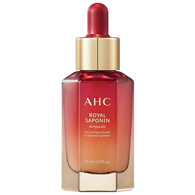 Ginseng ekstrakti bilan qarishga qarshi ampula AHC Royal Saponin Ampoule, 30ml