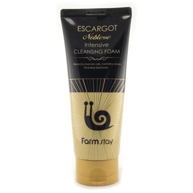 Антивозрастная пенка с муцином улитки Farm Stay Escargot Noblesse Intensive Cleansing Foam, 180мл