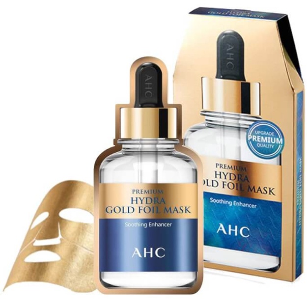 Chuqur namlovchi yuz niqobi AHC Hydra Gold Foil Mask, 1d
