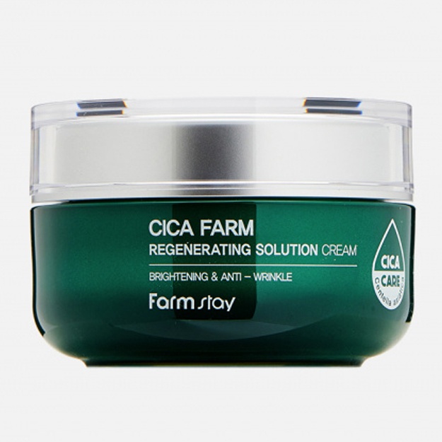 Sentella bilan yuz kremi Farm Stay Cica Farm Regenerating Solution Cream, 50ml